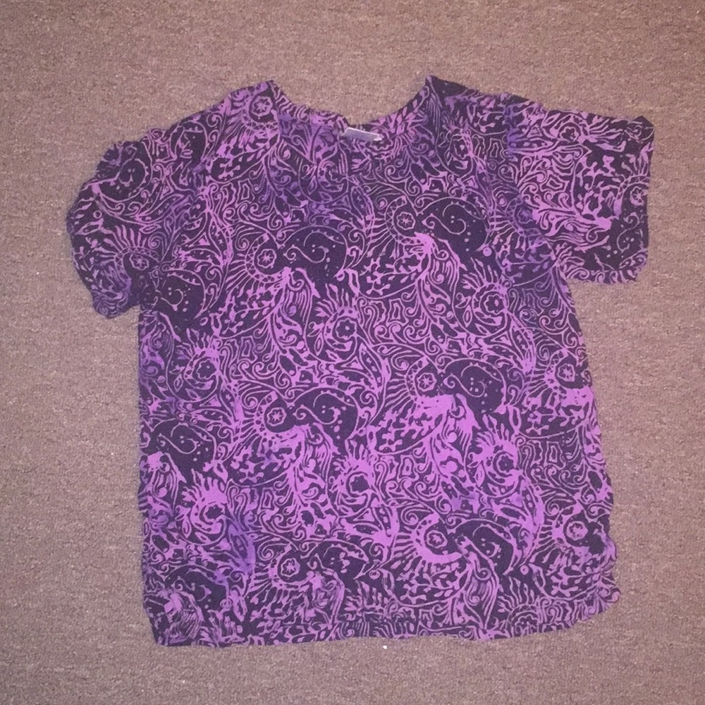 Purple T shirt